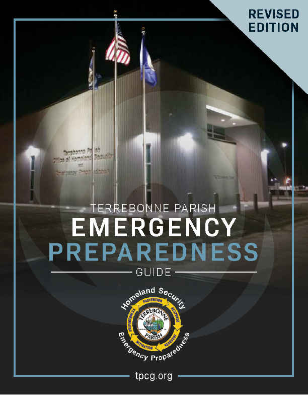 Terrebonne Parish Emergency Preparedness Guide
